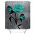 Rose Series Waterproof Polyester Shower Curtain FourPiece Set Tens of Thousands of Flowers Can Provide Vacuum Packaging