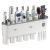 Creative Toothbrush Storage Rack Punch-Free Mouthwash Cup Wall Hanging Bathroom Storage Automatic Toothpaste Dispenser