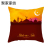 Amazon Cross-Border New Arrival Ramadan Short Plush Pillow Hongjin Pattern Eid Pillow Sofa Cushion Cover