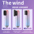 Hot Air Comb Bladeless Heating and Cooling Air Three-in-One Hair Dryer Student Household Dormitory Portable Hair Dryer Tube Gift Set