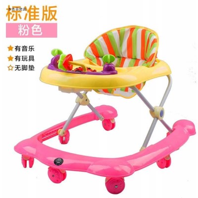 Wholesale New Style Back Opening Non-Slip Music Anti-Flip Baby Walker Toy WeChat Merchants like Gifts Gifts