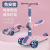 New Children's Scooter 2-12 Years Old Foldable Music Light Three Four-Wheel Scooter Factory Supply Delivery