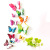 3D Butterfly Wall Decorative Creative Wall Stickers 12 PCs 9 Color Selection Magnet Refridgerator Magnets H-003 Double Layer