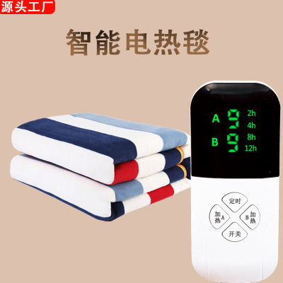 Electric Blanket Single Student Dormitory 18 M Double Double Control Electric Heating Blanket Household Electric Blanket