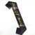 Factory Customized Black Onion Powder Cloth Face Stamping 21-Year-Old Happy 21 Birthday Shoulder Strap Ceremonial Belt