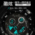 Waterproof Men's Sports Watch Fashion Student Watch Waterproof Drop-Resistant Luminous Multi-Function Watch