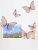 Hollow Butterfly Shop Wall Scene Decorative Butterfly 3D Three-Dimensional Creativity Refridgerator Magnets Simulation Butterfly Window Wall