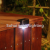 Solar Step Light Wall Ladder Wall Lamp LED Outdoor Garden Home Waterproof Step Light Stair Fence Lamp