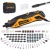 WORKSITE Electric Rotary Tool 101pcs Accessories Set Flexibl