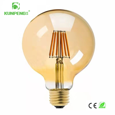 Filament Lamp G125 LED Light Bulb Indoor Restaurant Cafe Decor Lights Outdoor Camping Decor Lighting
