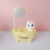 Cute Cartoon Deer Bathtub Table Lamp Creative with Pencil Sharpener USB Rechargeable Desktop Learning Eye Protection LED Light