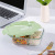 Borosilicate Glass Fresh Bowl Microwave Oven Special Partition Household Bento Box Male and Female Students Office Lunch Box