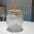 Goldeer Glass Jar Borosilicate Sealed Jar Bamboo Cover Tea Jar Transparent Storage Tank Moisture-Proof