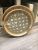 Factory Direct Sales Innovative Light Luxury Wooden round Tray New Lattice Fruit Plate Wholesale