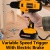 WORKSITE Customized Cordless Power Drills 12V Lithium Batter