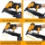 WORKSITE Air Nailer Stapler 2 In 1 Nail Gun Furniture Floor 