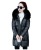 2021 Winter New Glossy down Cotton-Padded Coat Women's Mid-Length Fashion Korean Style Casual Thickening Bright Leather Disposable Cotton-Padded Jacket