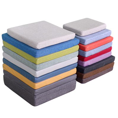 High-Density Sponge Cushion Dining Chair Card Seat Cushion Office Long-Sitting Shoes Changing Stool Cushion Can Be Customized