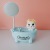 Cute Cartoon Deer Bathtub Table Lamp Creative with Pencil Sharpener USB Rechargeable Desktop Learning Eye Protection LED Light