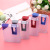 M5 Square Hand Held Cup Creative Plastic Flat Water Cup Triangle Cup U Disk Cup Thickened Water Cup Personality Cup