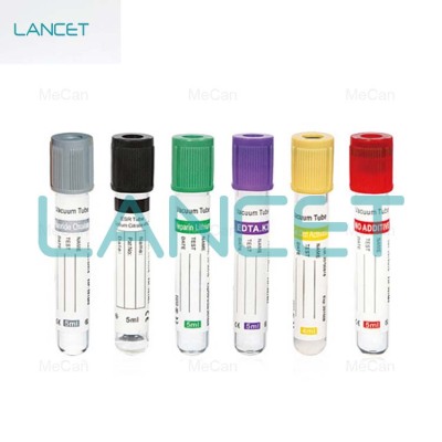 Disposable vacuum blood collection tube