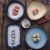 Ceramic Pot King Japanese Entry Lux Style Kiln Transmutation Ceramic Plate Dish Plate Plate Dishes Household Creative Simple and High-End Tableware
