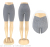 Joya Custom Yoga Shorts Fifth Pants Gym Yoga Clothes Leggings High Waist Design Breathable Yoga Pants