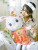 Plush Toy Rabbit Pillow Little Bunny Figurine Doll Children's Gift Cute Girl Bed Sleeping Ragdoll