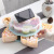 European-Style Creative Double-Layer Rotating Dried Fruit Plate Living Room Home Grid Snack and Melon Seeds Plate New Year Candy Box