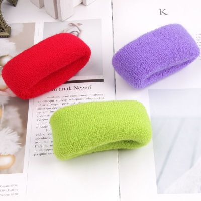 Korean Style Large Candy Color Thickening Towel Hair Band Seamless Bun Wide Edge Hair Friendly String 12 Yuan Store Supply