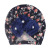 European and American New Baby Soft Printed Children's Hat SUNFLOWER Sticky Beads Sleeve Cap