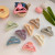 Plastic Hair Claw Simple Half-Moon Back Head Bath Hair Claw South Korea Internet Celebrity Claw Clip Frosted Hair Accessories Wholesale