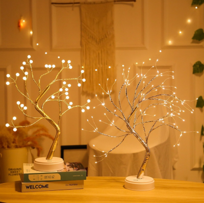 Christmas Lights Led Tree Lights Decoration Gift Desktop Small Night Lamp