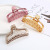 Korean Fashion Ins Transparent Catch Gap Former Red Candy Color Shower Updo Claw Clip Ponytail Hairpin