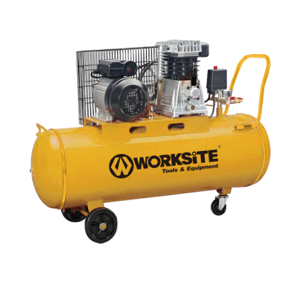WORKSITE Air Compressor Tank 100L Oil Less Pump High Pressur