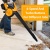 WORKSITE 3-In-1 Blower Vacuum Mulching Tool Garden Car Dust 