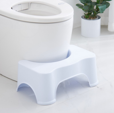 Thickened Toilet Stool Ottoman Plastic Children's Footstool Adult Squatting Pit Squatting Toilet Commode Pad Height
