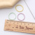 Children's Hair Accessories Do Not Hurt Hair and Do Not Wrap Hair Baby Hair Ring Korean Elastic Band Girls Color Basic Hair Rope Infant