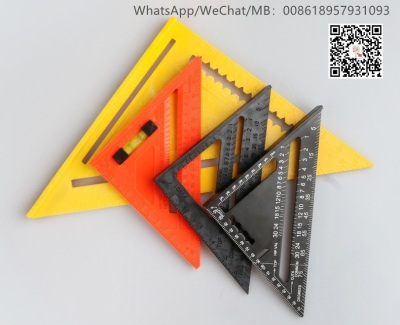 Woodworking triangle木工三角尺Carpenter's Triangle Ruler