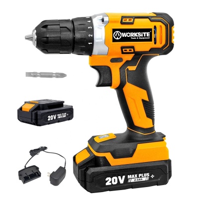 WORKSITE Customized 20V Cordless Drill Screw Driver Wood Min