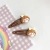 Cute Little Girl Milk Tea Barrettes Ins Student Sweet Girly Duckbill Clip Soft Girl Bang Side Clip Headdress