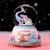 Mermaid Shell Pearl Girl Heart Crystal Ball Music Box Snowflake Rotating Snow Eight Tone Children's Birthday Gifts