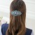Barrettes Back Head Hairpin Female Head Clip Word Clip Rhinestone Clip Minimalistic Headdress Korean Adult Bow Clip