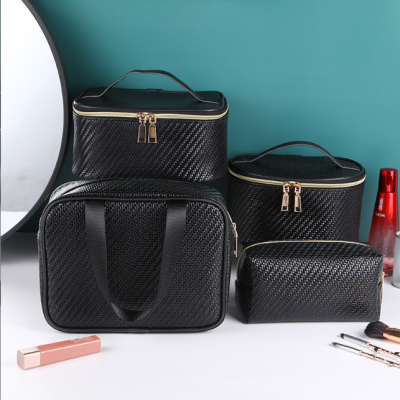 New Fashionable Cosmetic Bag Portable Simple Wash Bag Large Capacity Makeup Storage Bag Travel Cosmetic Bag