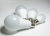 LED Bulb Plastic-coated Aluminum Linear A Bulb Energy-saving Household Eye Protection Lamp Indoor Lighting