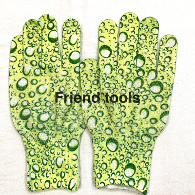 Labor Protection Gloves Nylon Bead Gloves 13-Pin Nylon Bead Gloves
