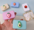 Portable Cartoon Resin Patch Contact Lens Case INS Girl Cute New Colored Contact Lenses Case