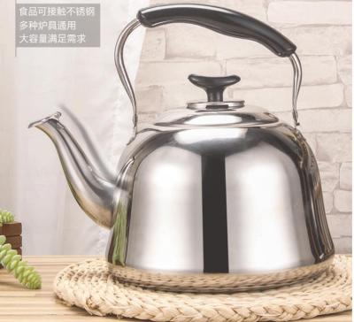 Stainless Steel Extra Thick Classical Pot Sound Whistle Kettle Ancient Clock Teapot