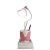 Badminton Lamp Head Charging Double Pen Holder Table Lamp Three-Gear Light Adjustment Folding Touch Children Bedroom Desktop Table Lamp