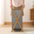 Bamboo Wooden Frame Folding Dirty Clothes Basket Fabric Home Dirty Clothes Storage Basket Multi-Purpose Simple Home Laundry Basket